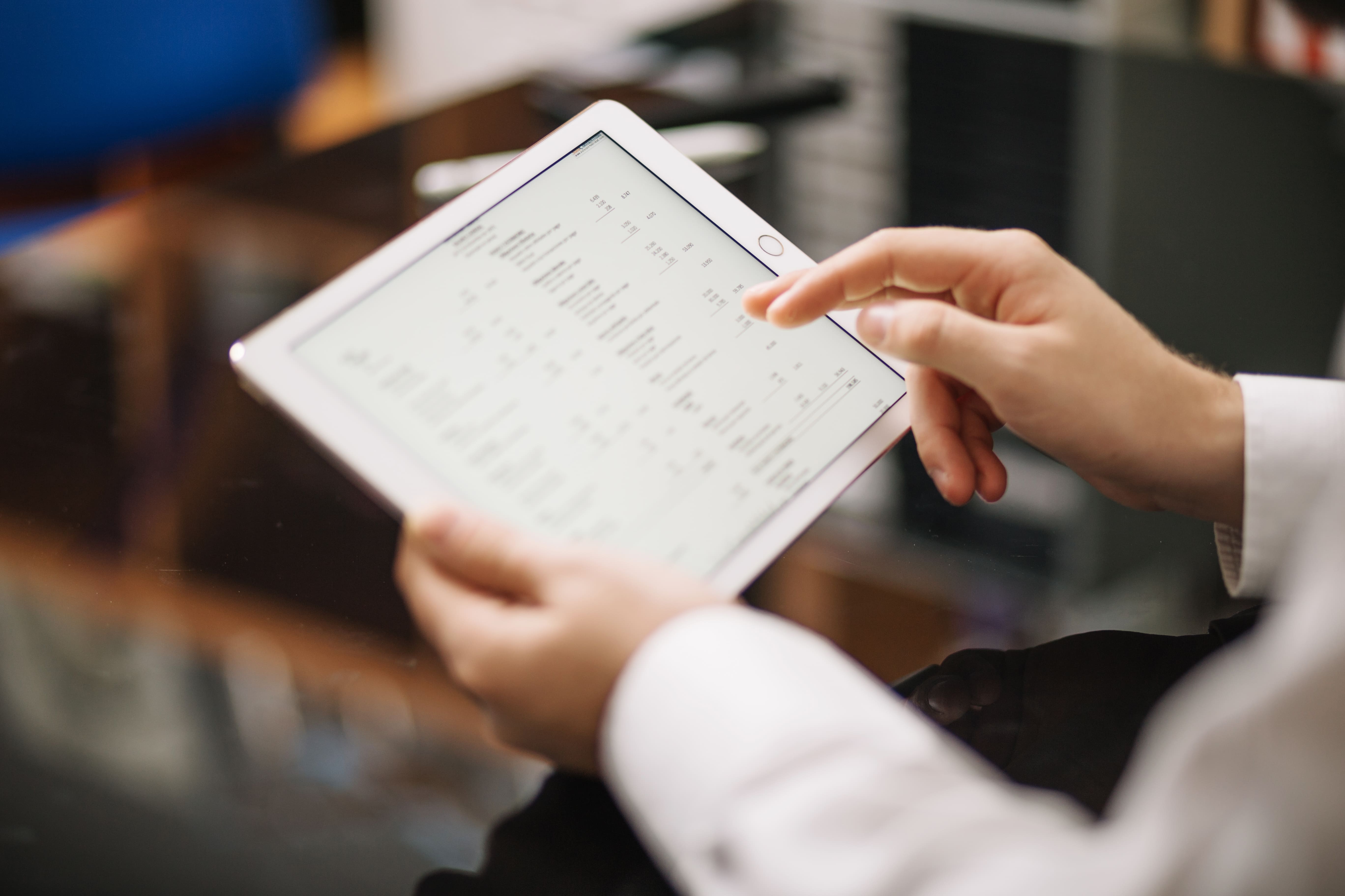 Tailored software for SMEs to monitor and manage field service operations efficiently via 				tablet interface.