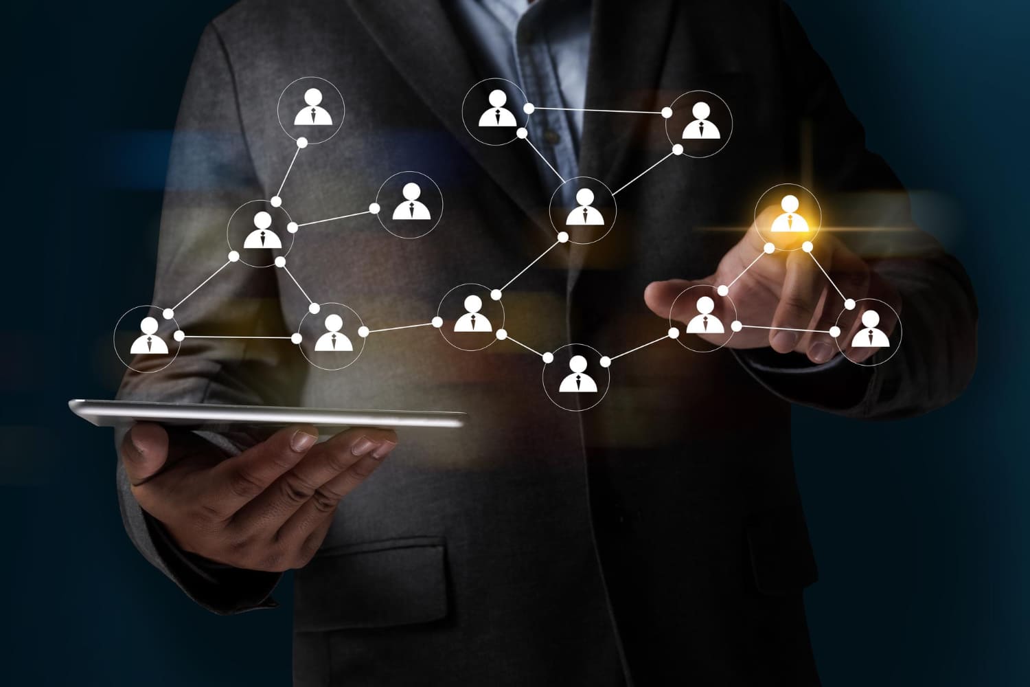 Custom business solution for managing sales leads and tracking client relationships 				visually.
